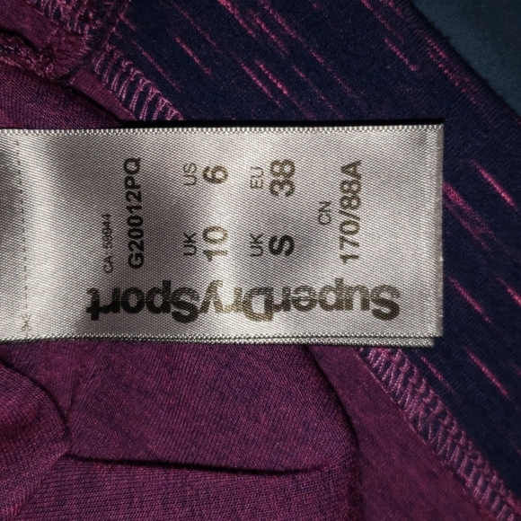 𝅺SUPERDRY Sport Gym Tech Luxe Crop Hoodie - Women's - Picture 13 of 14